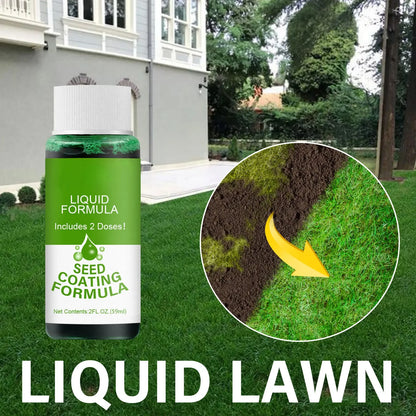 Green Grass Lawn Spray Grass Liquid Lawn Paint Household Seeding Lawn Greening Spray Repair Green Grass for Gardens Farms Ground