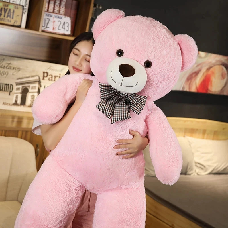 High Quality Giant American Bear Plush Doll Soft Stuffed Animal Bear Toys Kids Girls Valentine Birthday Gift Room Decor