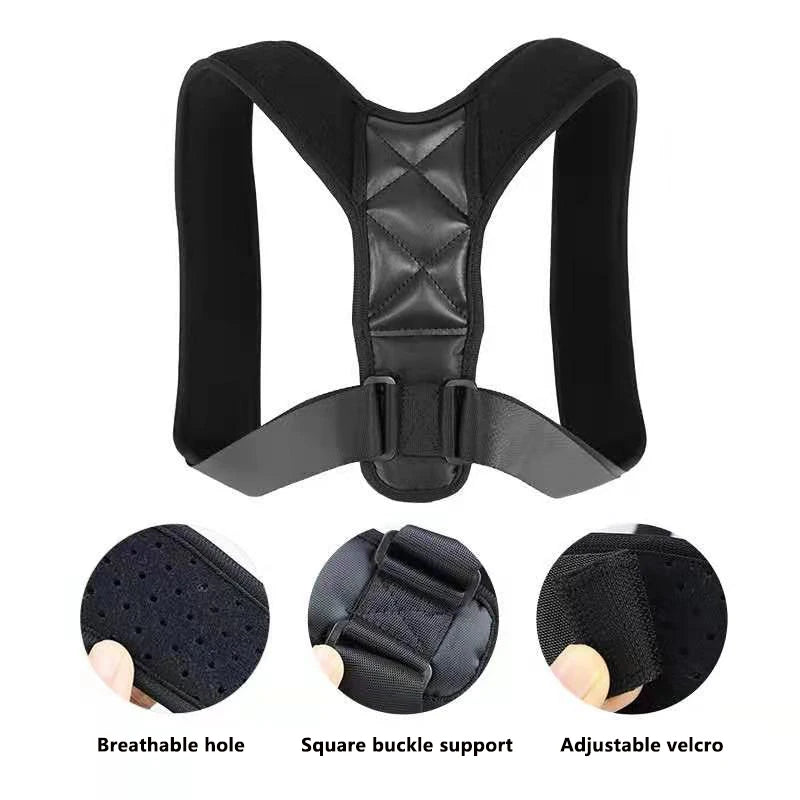 Spine Posture Corrector Back Support Belt Shoulder Bandage Back Spine Posture Correction Humpback Band Corrector Pain Relief