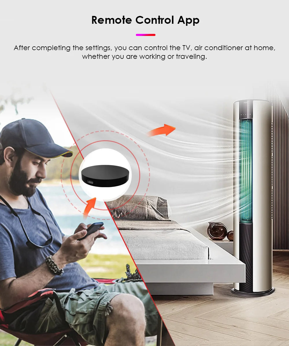 Tuya IR Smart Remote Control Smart WiFi Universal Smart Home Gadgets Control For TV DVD AUD Alexa Google Home Smart Life