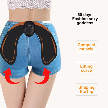 Wireless Hip Trainer Buttock Lifting Massage Machine Abs Fitness Butt Lift Toner Trainer Intensity Massager Personal Care Device