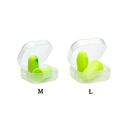 S/M/L Soundproof Sleeping Ear Plugs Earplugs For Sleeping Special Mute Soft Slow Rebound Student Anti-Noise Protection Earplug