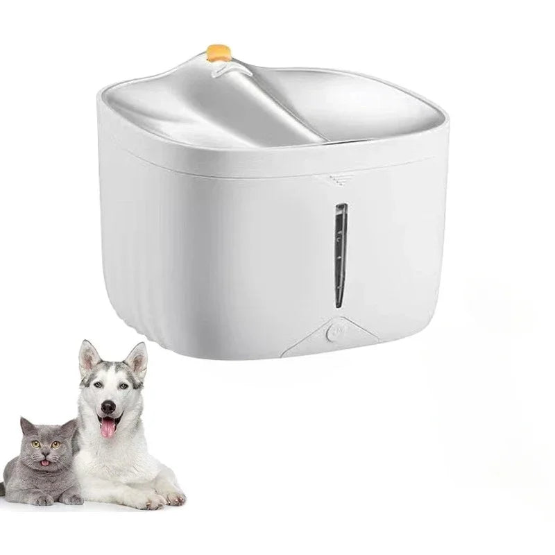 Smart Control Water Fountain for Cat and Dog Inside, App Monitoring, Automatic Pet Drink Dispenser, Tuya Smart Control, 2L