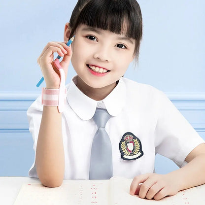 Children's Writing Posture Correction Pencil Holding Posture Correction Anti Hook Wrist Aid Handwriting Wrist Brace Tool