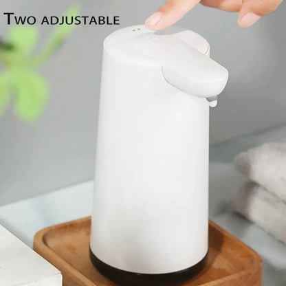 Automatic Induction Foam Soap Dispenser Touchless Hand Washer USB Magnetic Suction Charging IPX7 Waterproof for Kitchen Bathroom