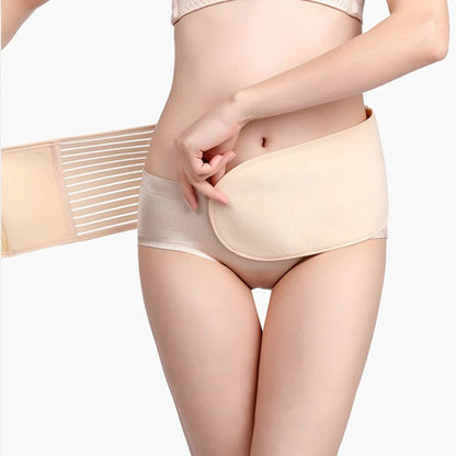 Pregnant Women Postpartum Belly Belt Waist Breathable Body Shaping Correction Belt Pelvic Belt Back Stretcher Posture Corrector