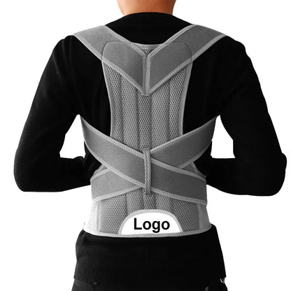 Magnetic Bar Shoulder Bone Care Support Correction Back Brace Straightener Posture Corrector Vest Scoliosis Back Orthopedic Belt