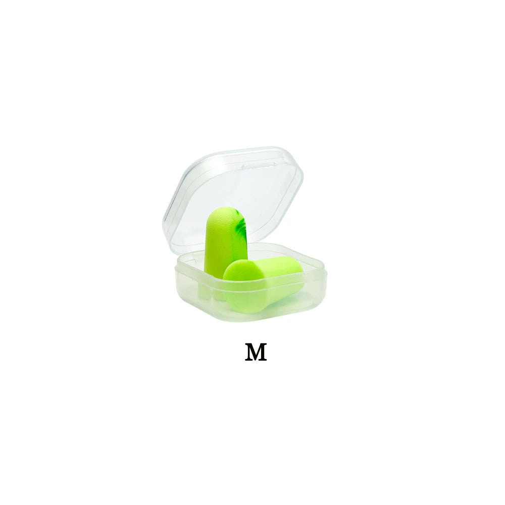 S/M/L Soundproof Sleeping Ear Plugs Earplugs For Sleeping Special Mute Soft Slow Rebound Student Anti-Noise Protection Earplug