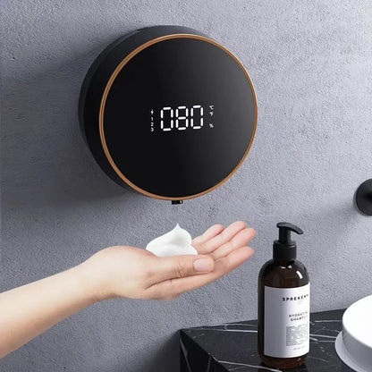 Automatic Touchless Wall-mounted Foaming Soap Dispenser with Infrared Sensor - Hands Free Sanitizer Tool