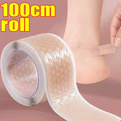 100cm/roll Silicone Anti Wear Stickers Heel Anti Friction Sticker Tape Women High Heels Foot Protection Sticker Shoe Accessories