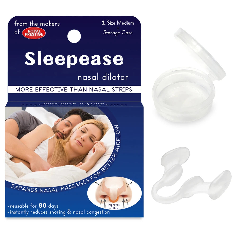 1Pc Silicone Nose Clip Anti Snoring Nasal Dilator Stop Snore Aid Easy Breathe Improve Sleeping Rhinitis