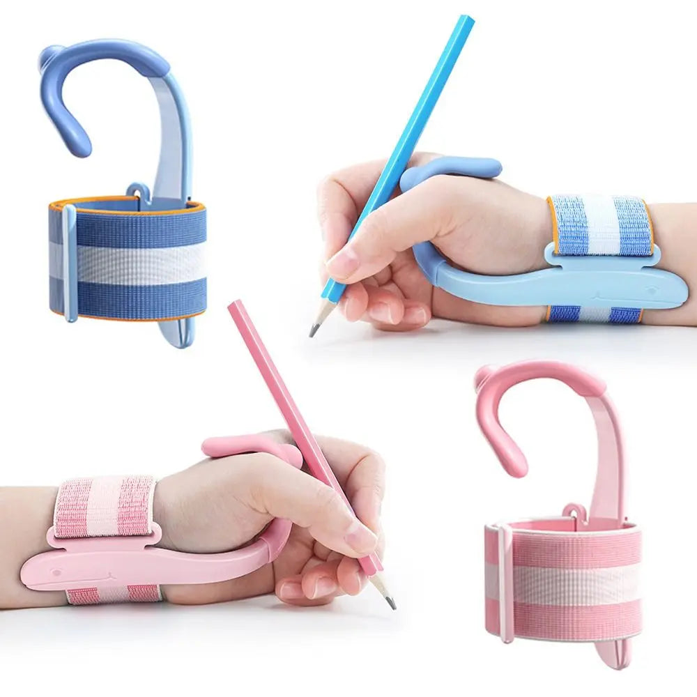 Children's Writing Posture Correction Pencil Holding Posture Correction Anti Hook Wrist Aid Handwriting Wrist Brace Tool