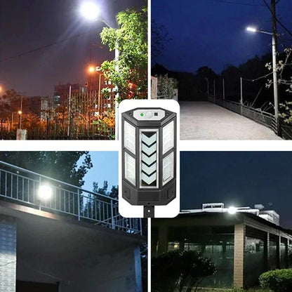 Newest Powerful Solar Lights Outdoor Solar Lamp Of Motion Sensor 4 Mode Waterproof IP65 Solar Garden Light Street Yard Lantern