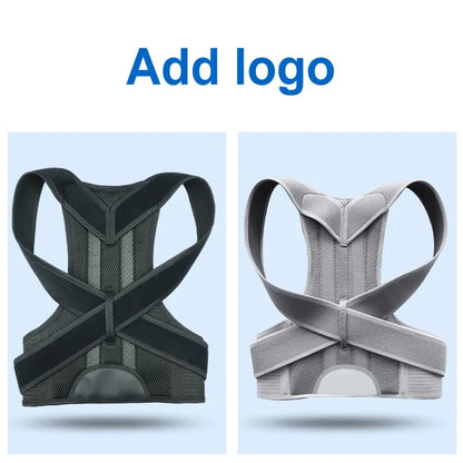 Magnetic Bar Shoulder Bone Care Support Correction Back Brace Straightener Posture Corrector Vest Scoliosis Back Orthopedic Belt