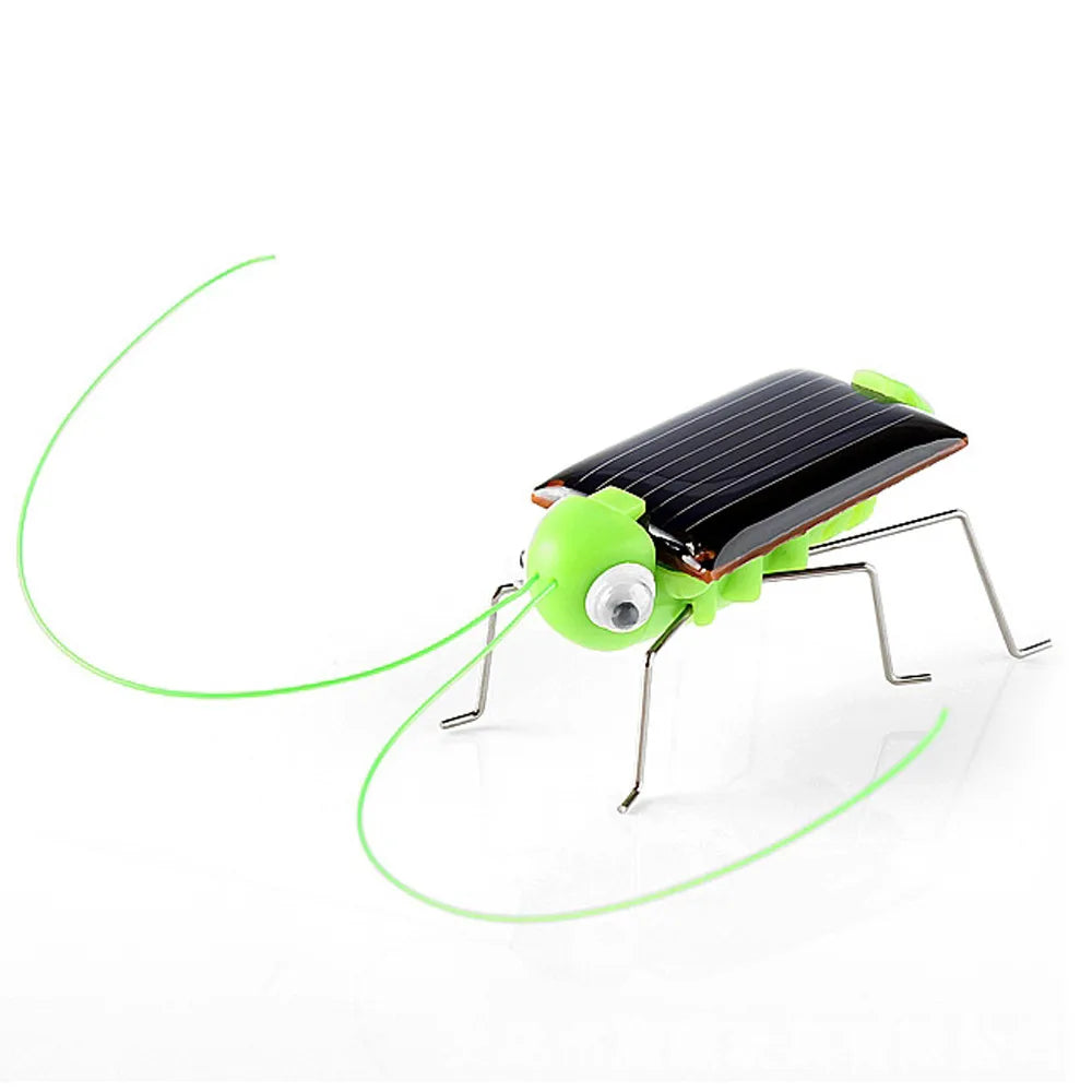 Solar Grasshopper Toy Puzzle Children Selected Gift Simulation Insect Gift Boys And Girls Science Education Funny Moving Toy Kid