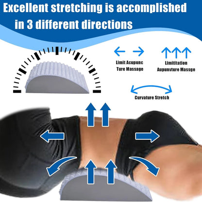 Back Stretcher Pillow For Back Pain Relief,Lumbar Support,Herniated Disc,Sciatica Pain Relief,Posture Corrector,Spinal Stenosis