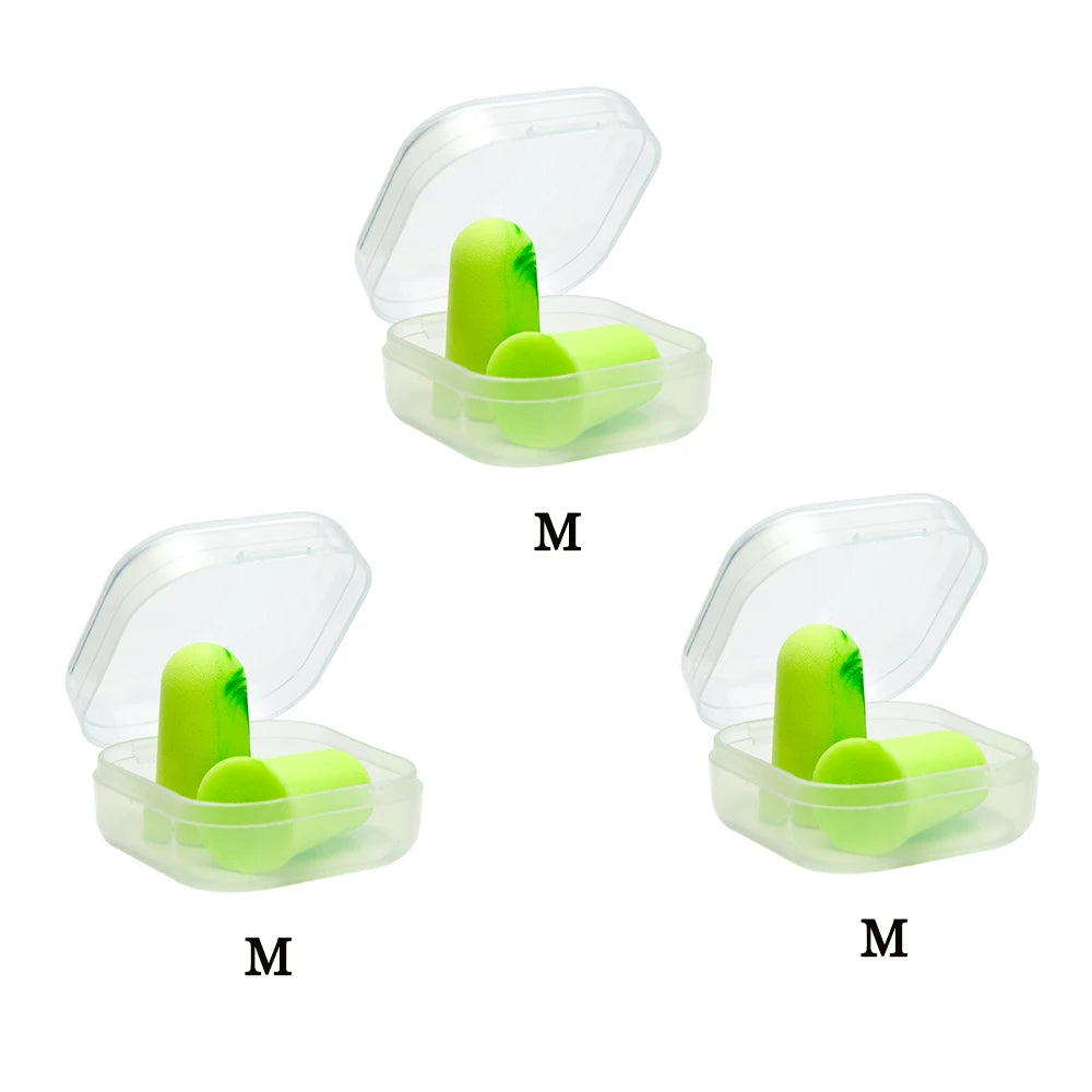 S/M/L Soundproof Sleeping Ear Plugs Earplugs For Sleeping Special Mute Soft Slow Rebound Student Anti-Noise Protection Earplug