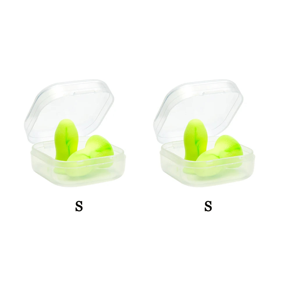 S/M/L Soundproof Sleeping Ear Plugs Earplugs For Sleeping Special Mute Soft Slow Rebound Student Anti-Noise Protection Earplug