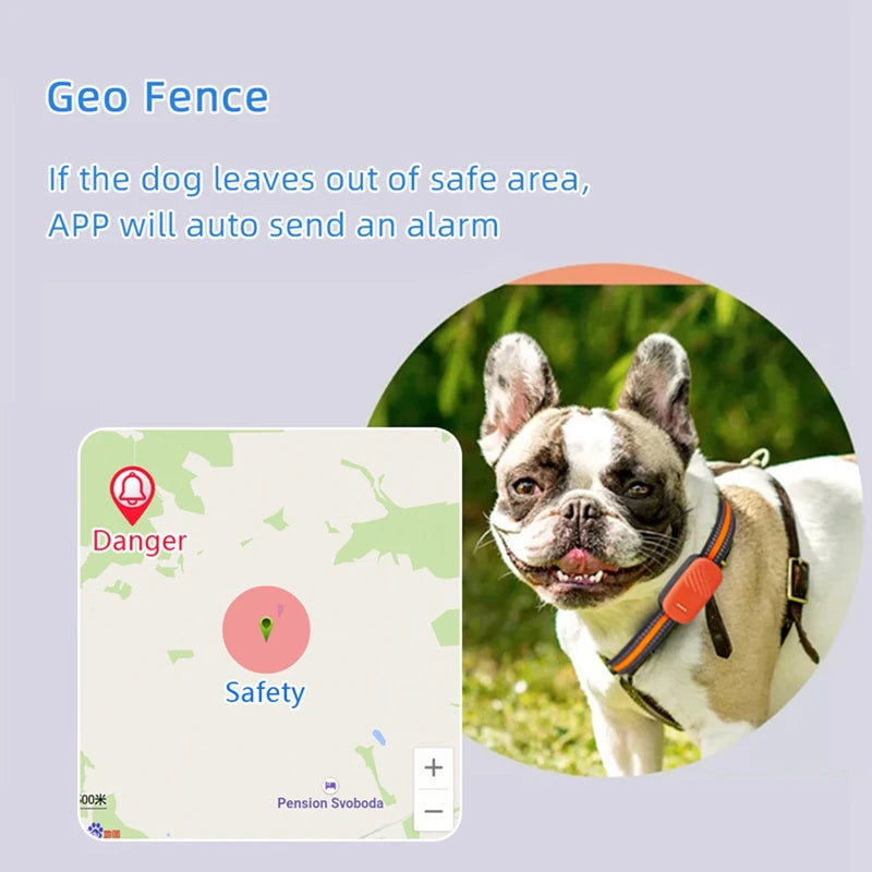 G51 2/4G GPS Tracker Waterproof Anti-Lost Locator Smart Collar Find Device Ringing Remote Control APP For Dog